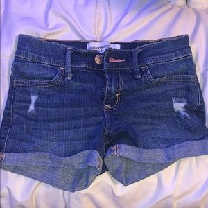 Kids jean shorts